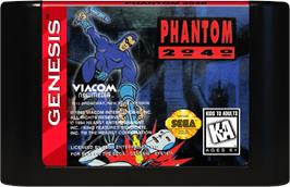 Cartridge artwork for Phantom 2040 on the Sega Genesis.